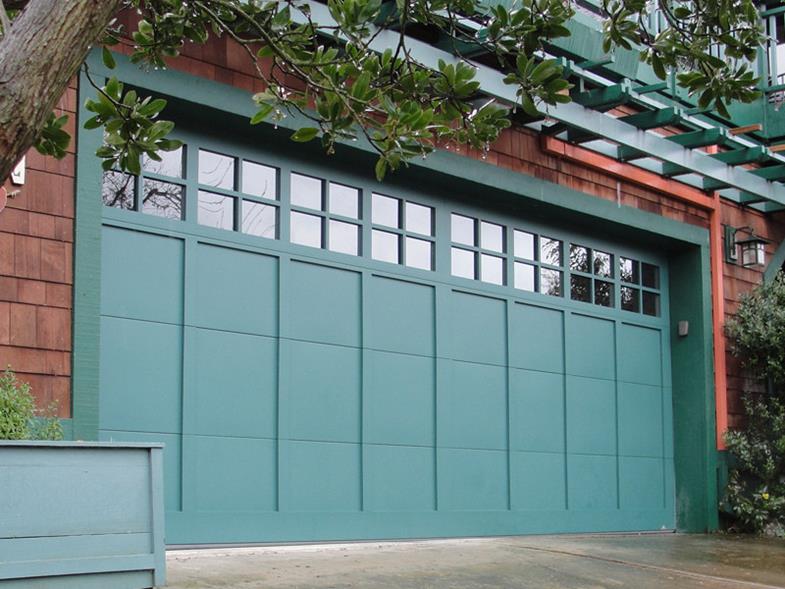 Maverick painting garage doors